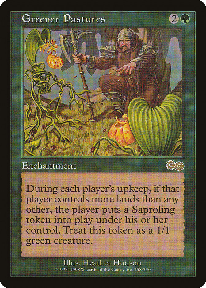 Greener Pastures [Urza's Saga] | Dragon's Lair Comics and Fantasy Houston TX