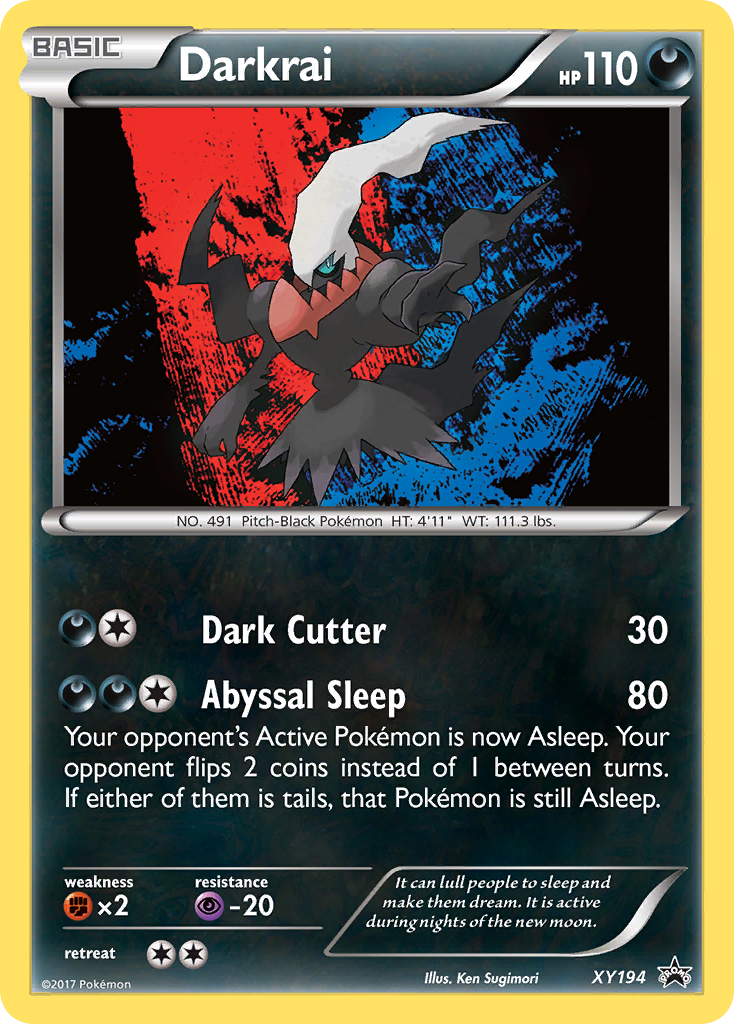 Darkrai (XY194) [XY: Black Star Promos] | Dragon's Lair Comics and Fantasy Houston TX