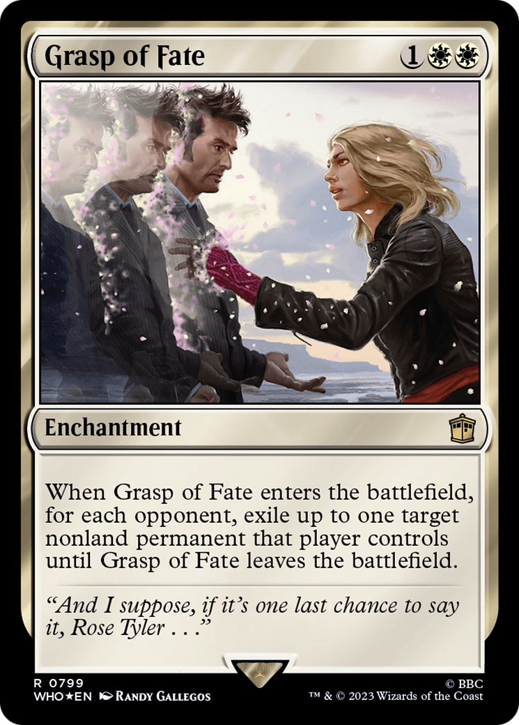 Grasp of Fate (Surge Foil) [Doctor Who] | Dragon's Lair Comics and Fantasy Houston TX