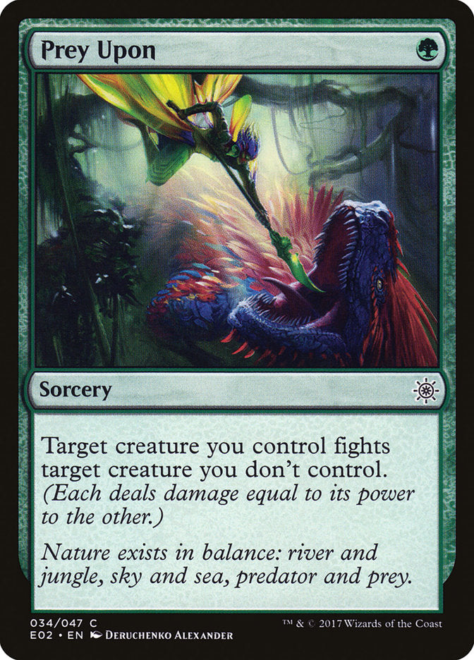 Prey Upon [Explorers of Ixalan] | Dragon's Lair Comics and Fantasy Houston TX