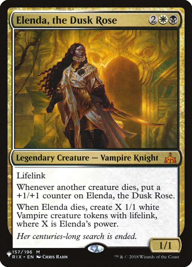 Elenda, the Dusk Rose [The List] | Dragon's Lair Comics and Fantasy Houston TX