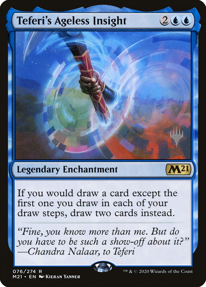 Teferi's Ageless Insight (Promo Pack) [Core Set 2021 Promos] | Dragon's Lair Comics and Fantasy Houston TX