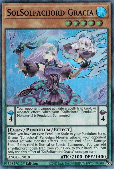 SolSolfachord Gracia (Super Rare) [ANGU-EN018] Super Rare | Dragon's Lair Comics and Fantasy Houston TX