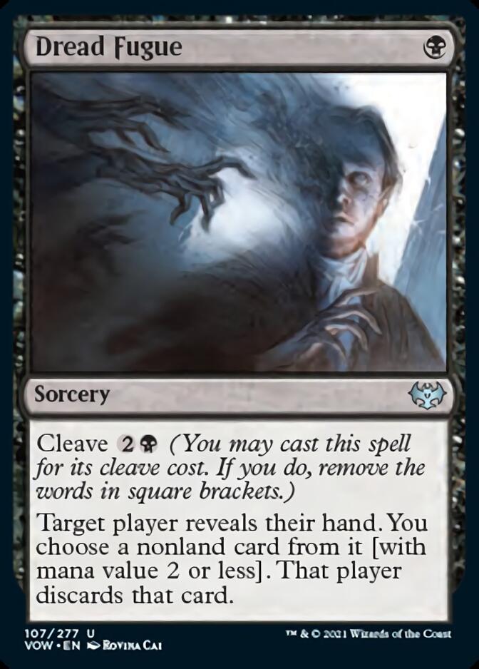 Dread Fugue [Innistrad: Crimson Vow] | Dragon's Lair Comics and Fantasy Houston TX
