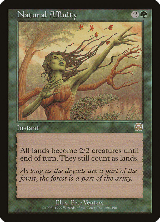 Natural Affinity [Mercadian Masques] | Dragon's Lair Comics and Fantasy Houston TX