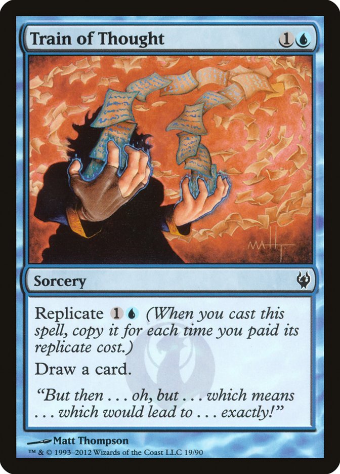 Train of Thought [Duel Decks: Izzet vs. Golgari] | Dragon's Lair Comics and Fantasy Houston TX