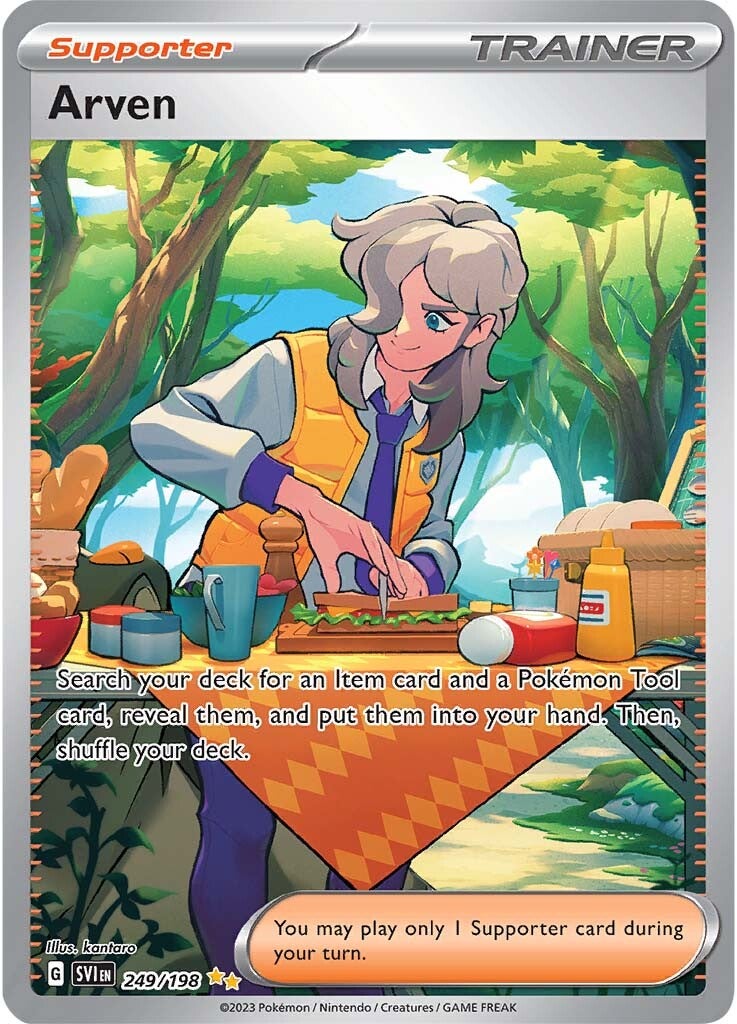 Arven (249/198) [Scarlet & Violet: Base Set] | Dragon's Lair Comics and Fantasy Houston TX