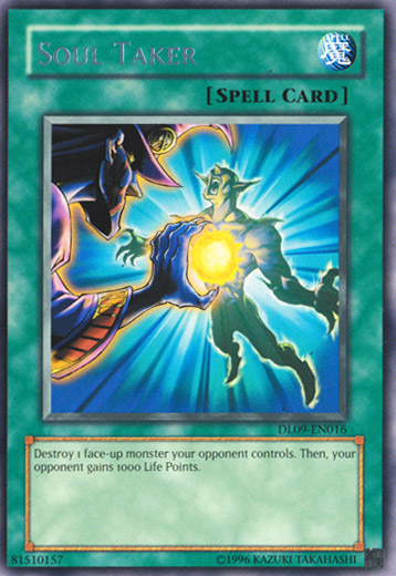 Soul Taker (Silver) [DL09-EN016] Rare | Dragon's Lair Comics and Fantasy Houston TX