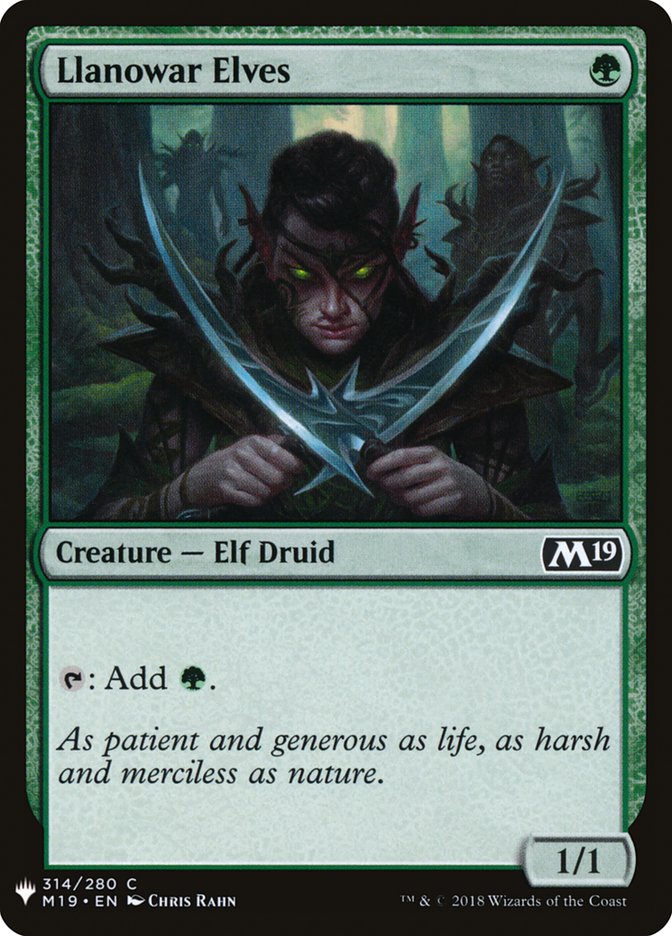 Llanowar Elves [Mystery Booster] | Dragon's Lair Comics and Fantasy Houston TX
