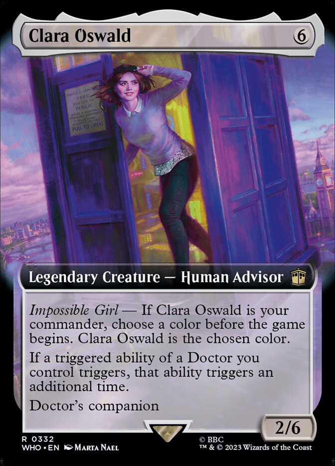 Clara Oswald (Extended Art) [Doctor Who] | Dragon's Lair Comics and Fantasy Houston TX