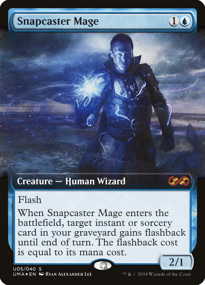Snapcaster Mage (Topper) [Ultimate Masters Box Topper] | Dragon's Lair Comics and Fantasy Houston TX