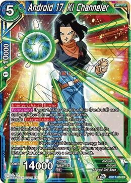 Android 17, Ki Channeler (EX17-05) [Saiyan Booster] | Dragon's Lair Comics and Fantasy Houston TX