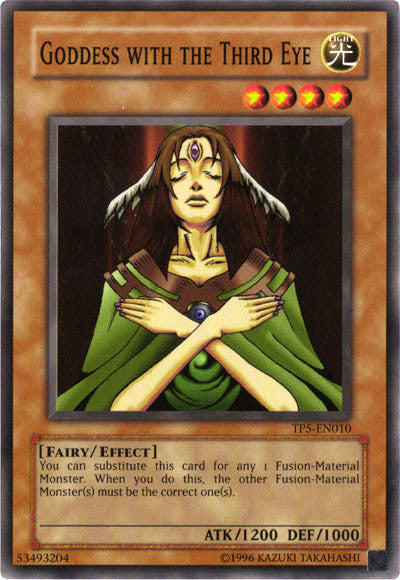 Goddess with the Third Eye [TP5-EN010] Common | Dragon's Lair Comics and Fantasy Houston TX
