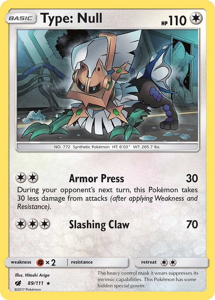 Type: Null (89/111) [Sun & Moon: Crimson Invasion] | Dragon's Lair Comics and Fantasy Houston TX