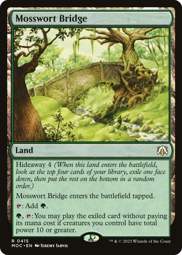Mosswort Bridge [March of the Machine Commander] | Dragon's Lair Comics and Fantasy Houston TX