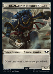 Soldier (003) // Ultramarines Honour Guard Double-Sided Token (Surge Foil) [Warhammer 40,000 Tokens] | Dragon's Lair Comics and Fantasy Houston TX