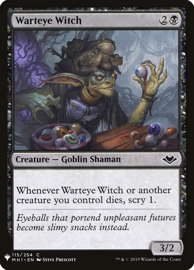 Warteye Witch [Mystery Booster] | Dragon's Lair Comics and Fantasy Houston TX