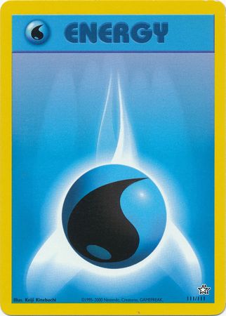 Water Energy (111/111) [Neo Genesis Unlimited] | Dragon's Lair Comics and Fantasy Houston TX
