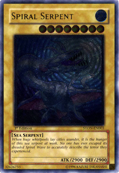 Spiral Serpent [STON-EN003] Ultimate Rare | Dragon's Lair Comics and Fantasy Houston TX