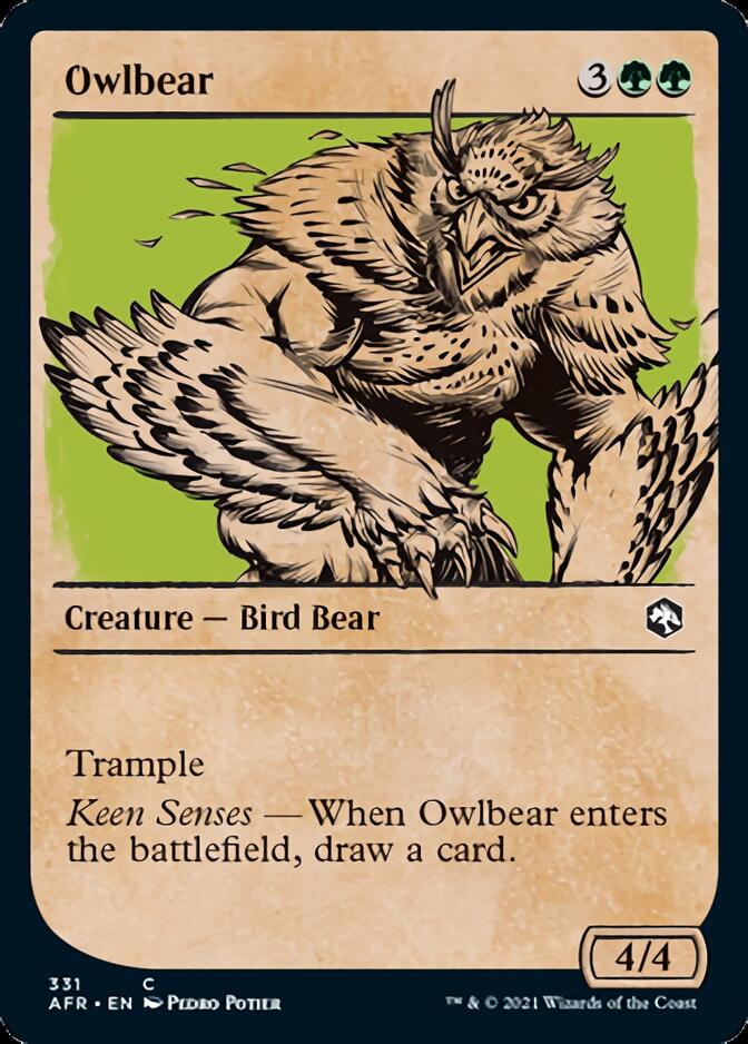 Owlbear (Showcase) [Dungeons & Dragons: Adventures in the Forgotten Realms] | Dragon's Lair Comics and Fantasy Houston TX
