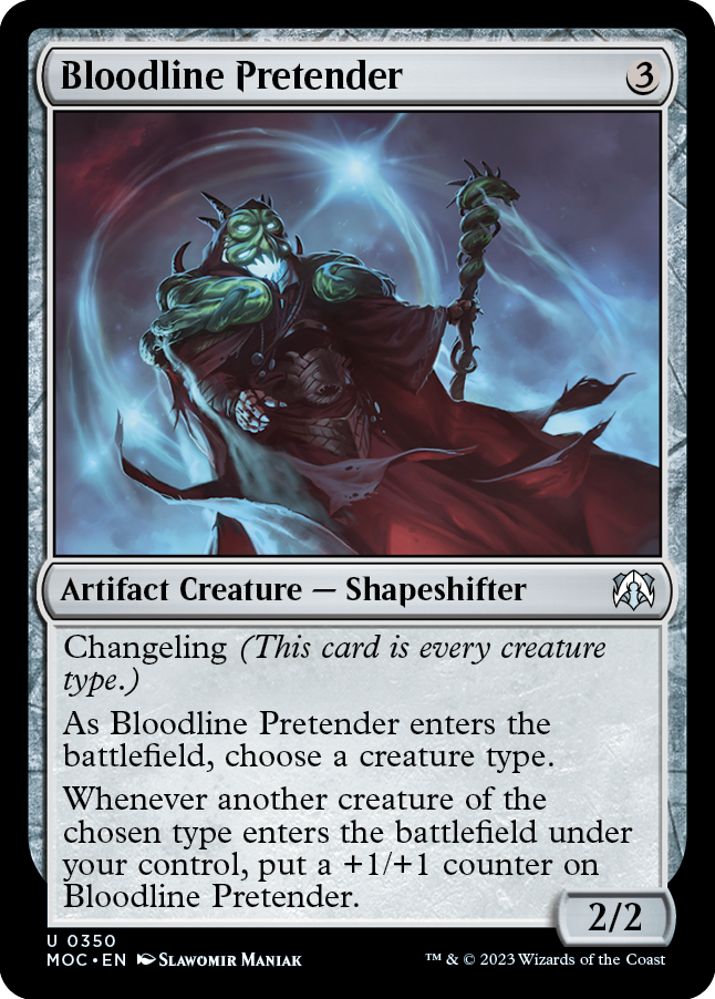 Bloodline Pretender [March of the Machine Commander] | Dragon's Lair Comics and Fantasy Houston TX