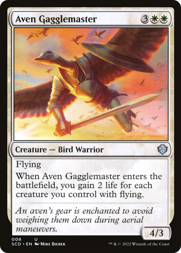 Aven Gagglemaster [Starter Commander Decks] | Dragon's Lair Comics and Fantasy Houston TX