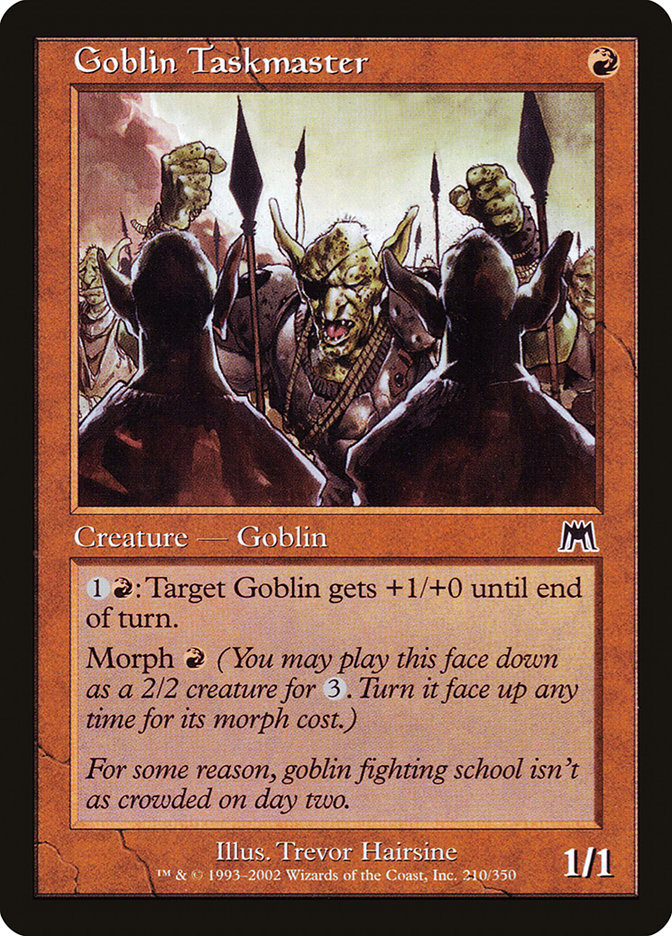 Goblin Taskmaster [Onslaught] | Dragon's Lair Comics and Fantasy Houston TX