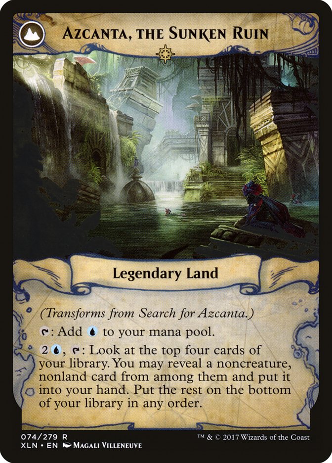 Search for Azcanta // Azcanta, the Sunken Ruin [Ixalan] | Dragon's Lair Comics and Fantasy Houston TX