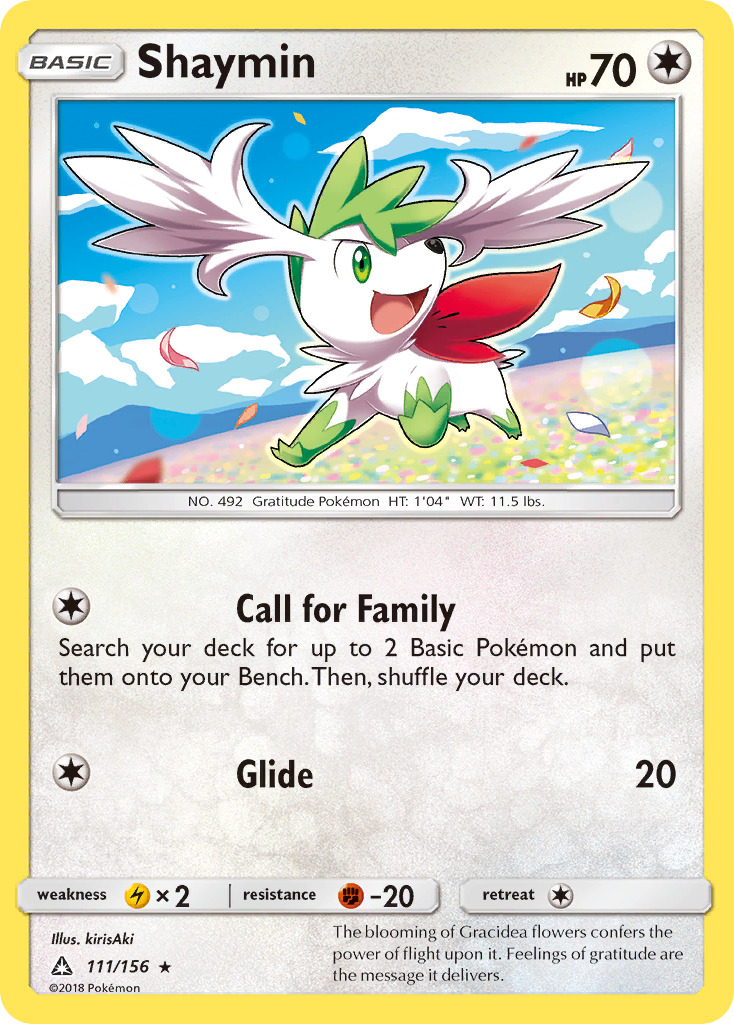 Shaymin (111/156) [Sun & Moon: Ultra Prism] | Dragon's Lair Comics and Fantasy Houston TX