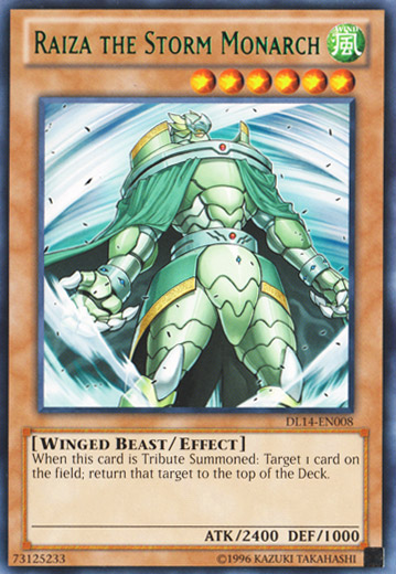Raiza the Storm Monarch (Green) [DL14-EN008] Rare | Dragon's Lair Comics and Fantasy Houston TX