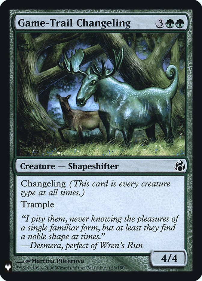 Game-Trail Changeling [Mystery Booster] | Dragon's Lair Comics and Fantasy Houston TX