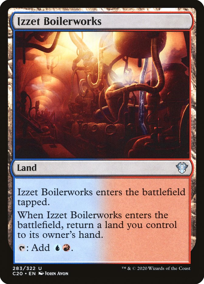Izzet Boilerworks [Commander 2020] | Dragon's Lair Comics and Fantasy Houston TX