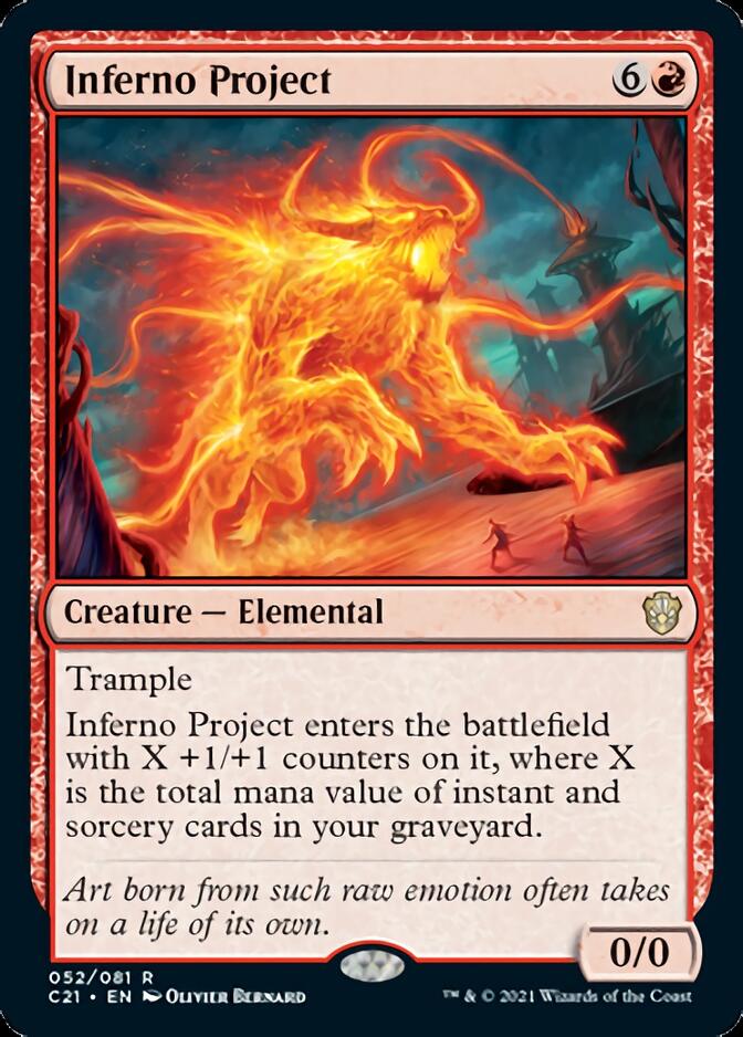 Inferno Project [Commander 2021] | Dragon's Lair Comics and Fantasy Houston TX
