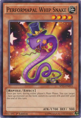 Performapal Whip Snake [SP15-EN013] Common | Dragon's Lair Comics and Fantasy Houston TX
