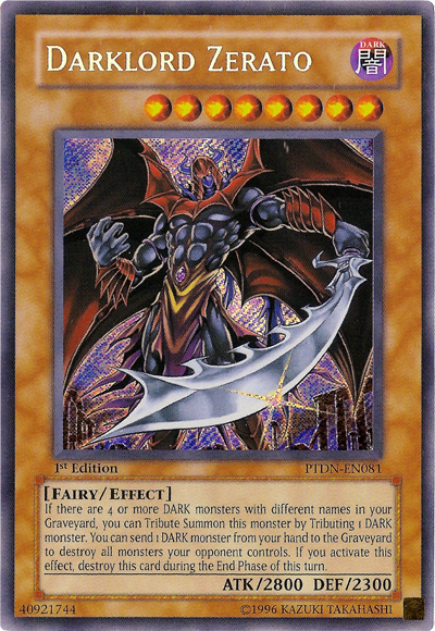 Darklord Zerato [PTDN-EN081] Secret Rare | Dragon's Lair Comics and Fantasy Houston TX