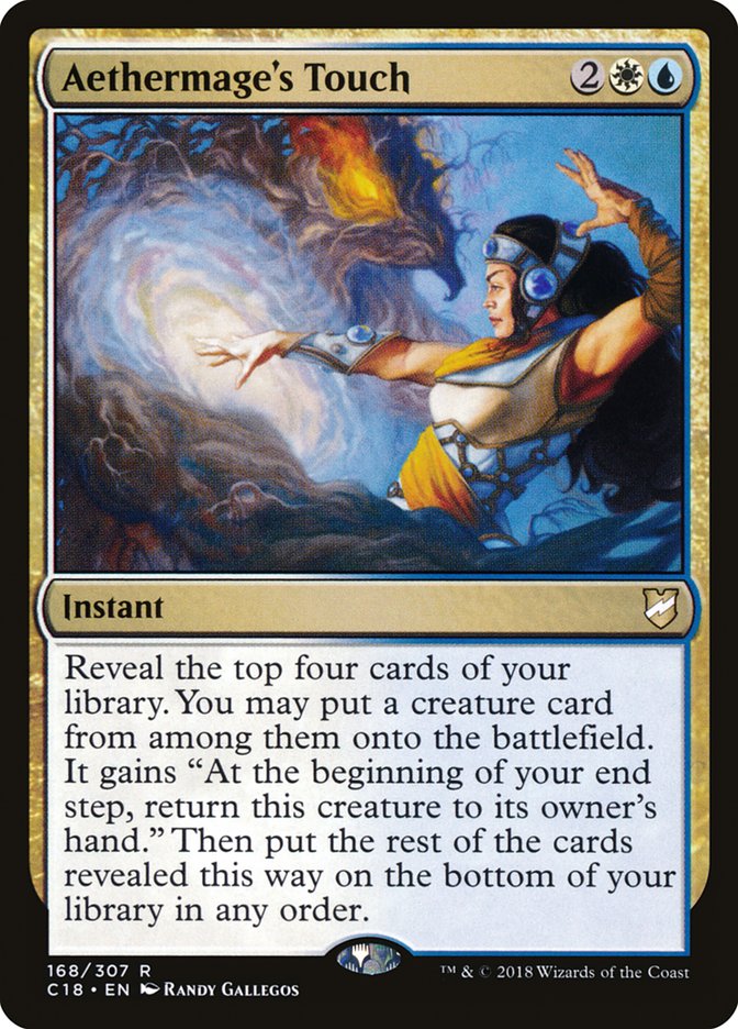 Aethermage's Touch [Commander 2018] | Dragon's Lair Comics and Fantasy Houston TX