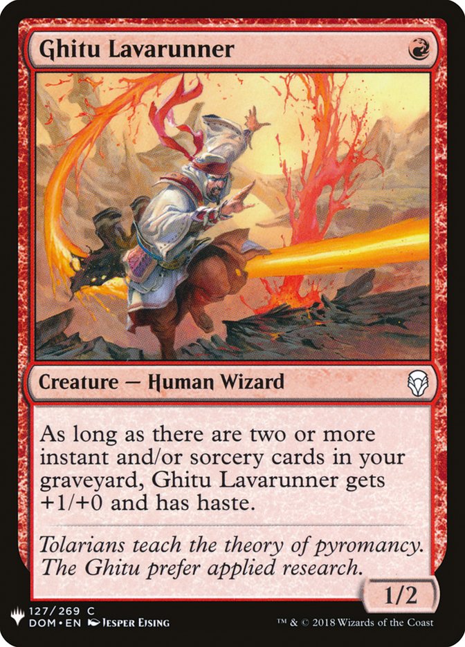 Ghitu Lavarunner [Mystery Booster] | Dragon's Lair Comics and Fantasy Houston TX