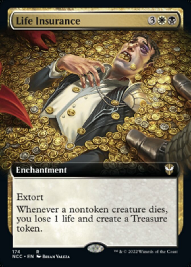Life Insurance (Extended Art) [Streets of New Capenna Commander] | Dragon's Lair Comics and Fantasy Houston TX