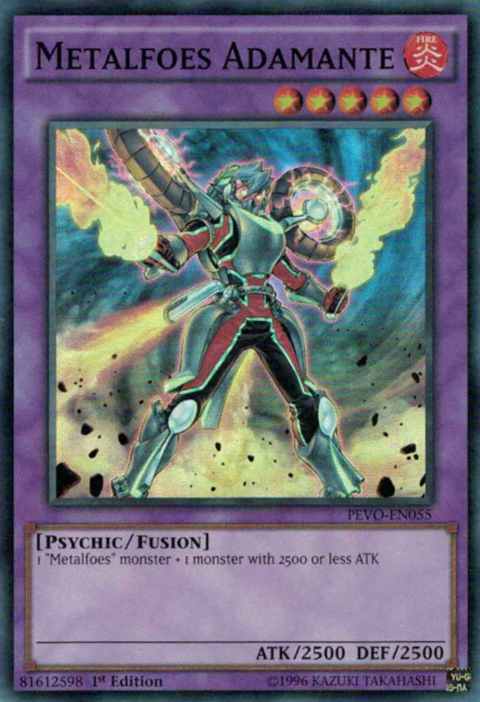 Metalfoes Adamante [PEVO-EN055] Super Rare | Dragon's Lair Comics and Fantasy Houston TX
