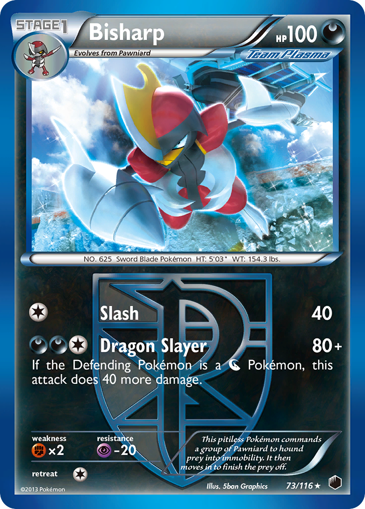 Bisharp (73/116) [Black & White: Plasma Freeze] | Dragon's Lair Comics and Fantasy Houston TX