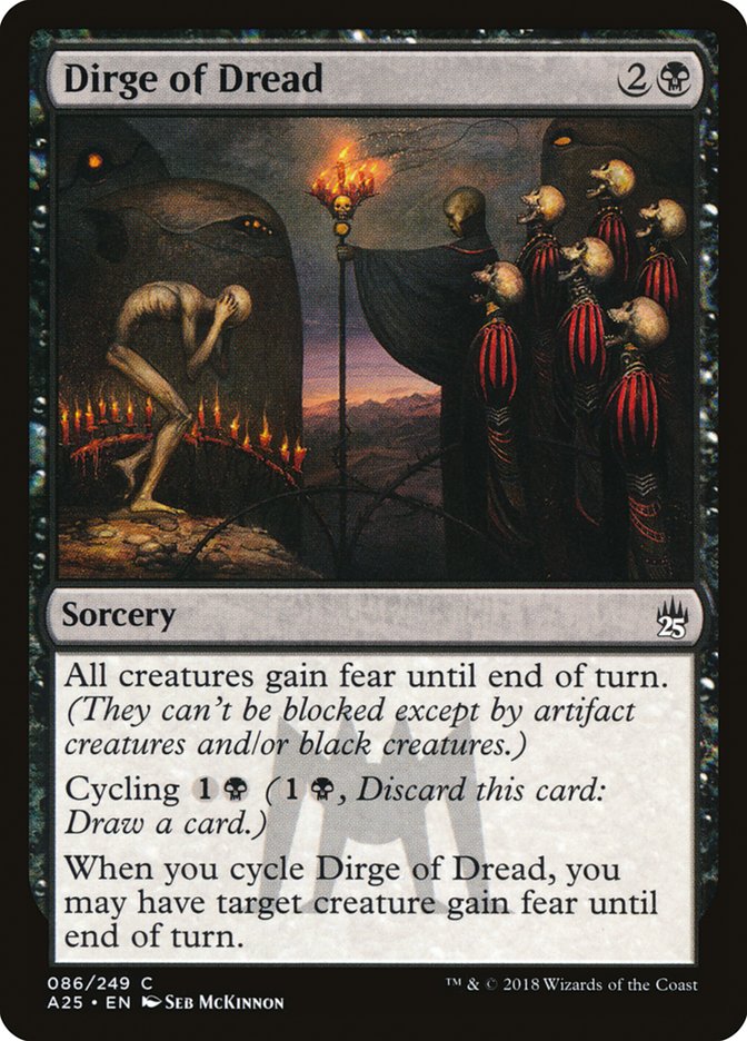 Dirge of Dread [Masters 25] | Dragon's Lair Comics and Fantasy Houston TX