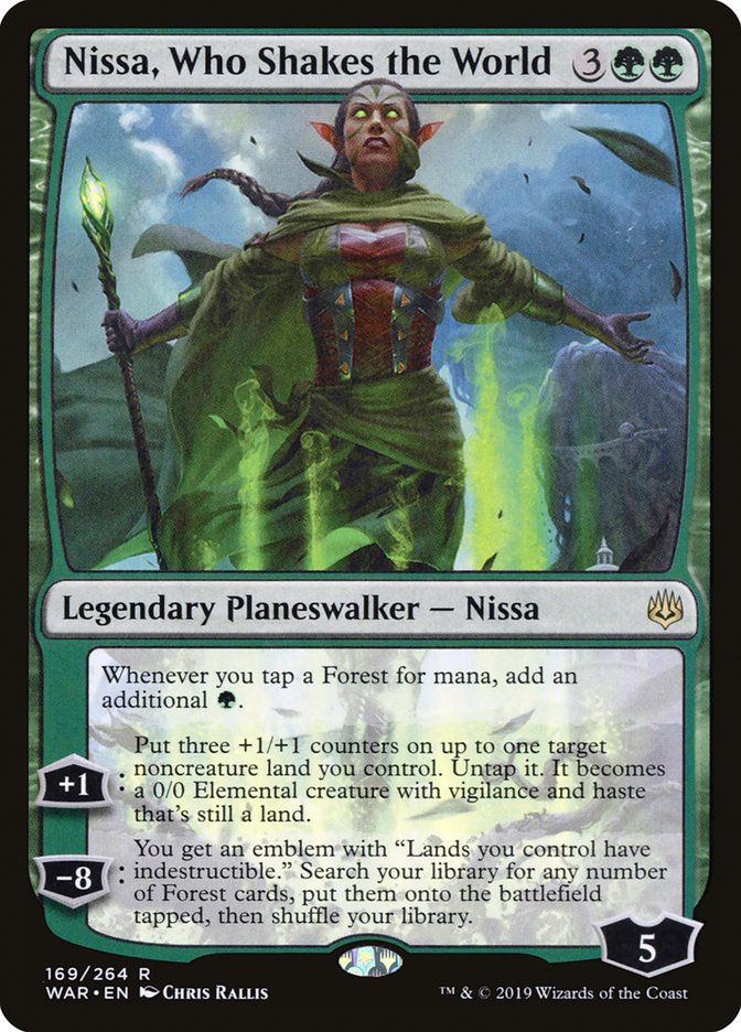 Nissa, Who Shakes the World [War of the Spark] | Dragon's Lair Comics and Fantasy Houston TX