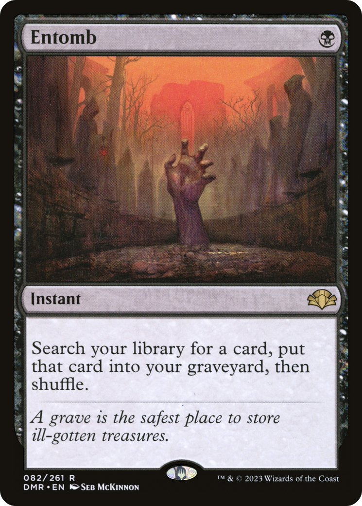 Entomb [Dominaria Remastered] | Dragon's Lair Comics and Fantasy Houston TX