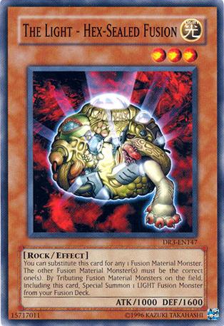 The Light - Hex-Sealed Fusion [DR3-EN147] Common | Dragon's Lair Comics and Fantasy Houston TX