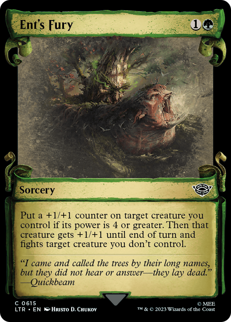 Ent's Fury [The Lord of the Rings: Tales of Middle-Earth Showcase Scrolls] | Dragon's Lair Comics and Fantasy Houston TX