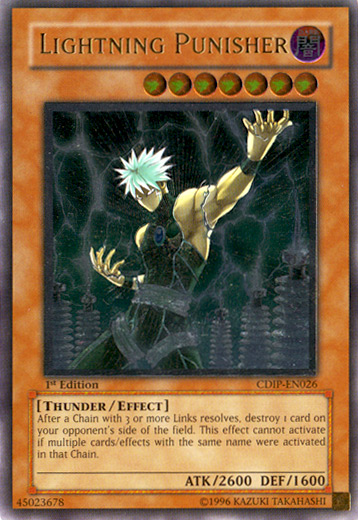 Lightning Punisher [CDIP-EN026] Ultimate Rare | Dragon's Lair Comics and Fantasy Houston TX
