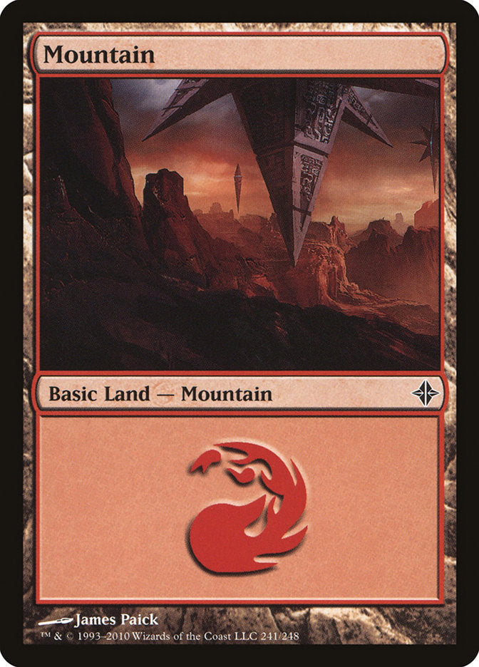 Mountain (241) [Rise of the Eldrazi] | Dragon's Lair Comics and Fantasy Houston TX