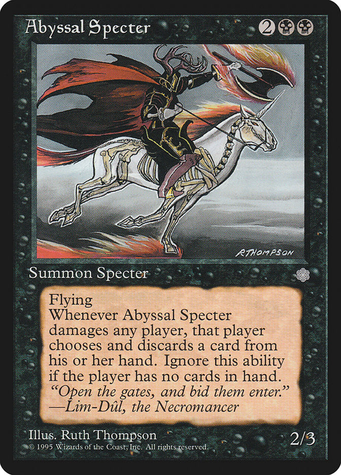 Abyssal Specter [Ice Age] | Dragon's Lair Comics and Fantasy Houston TX