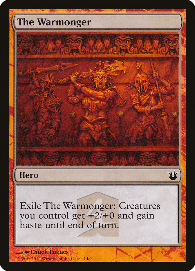 The Warmonger [Born of the Gods Hero's Path] | Dragon's Lair Comics and Fantasy Houston TX