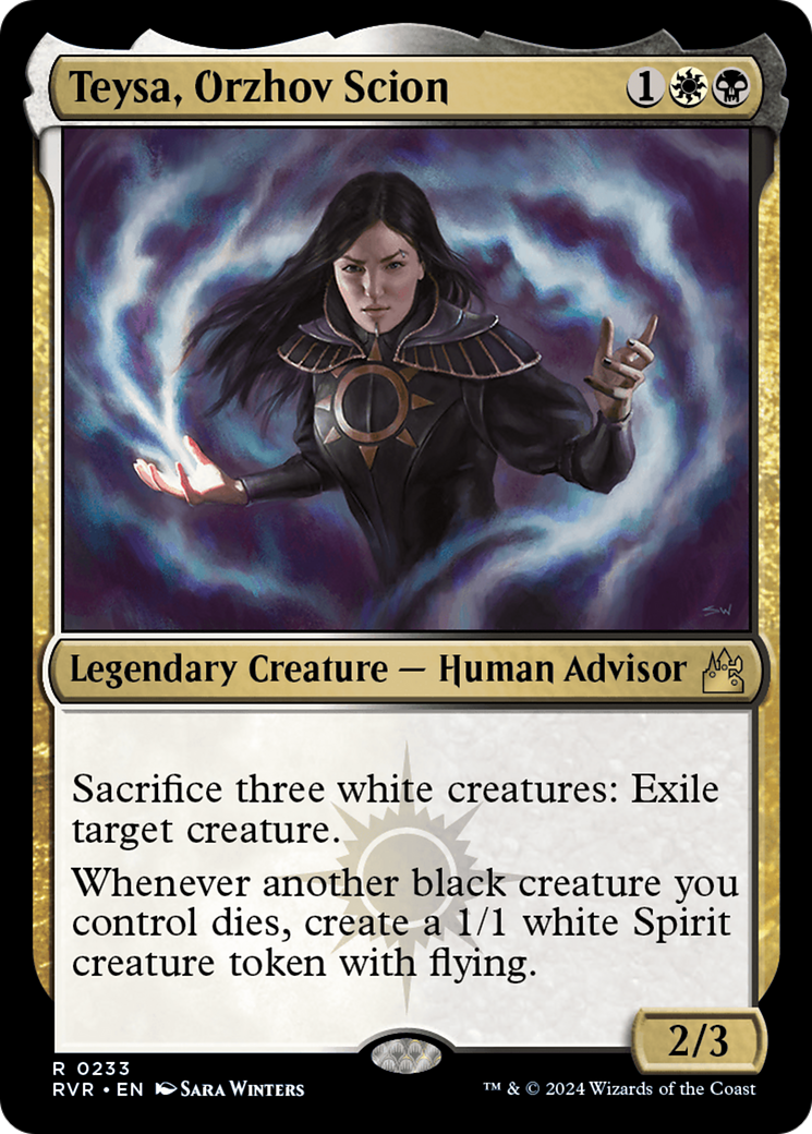 Teysa, Orzhov Scion [Ravnica Remastered] | Dragon's Lair Comics and Fantasy Houston TX